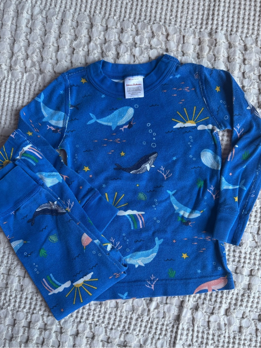 Hanna Andersson Under The Sea Long John Pajamas